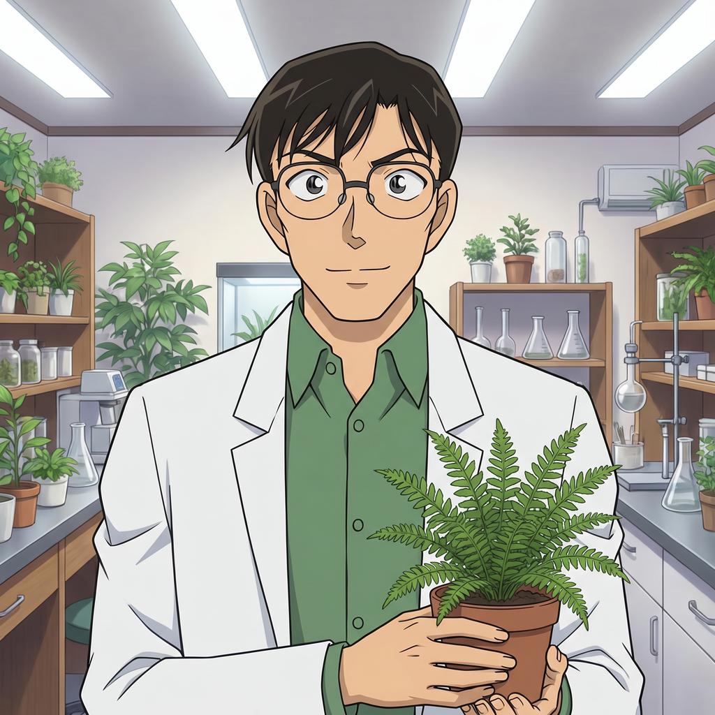高清动漫植物专家陈明远