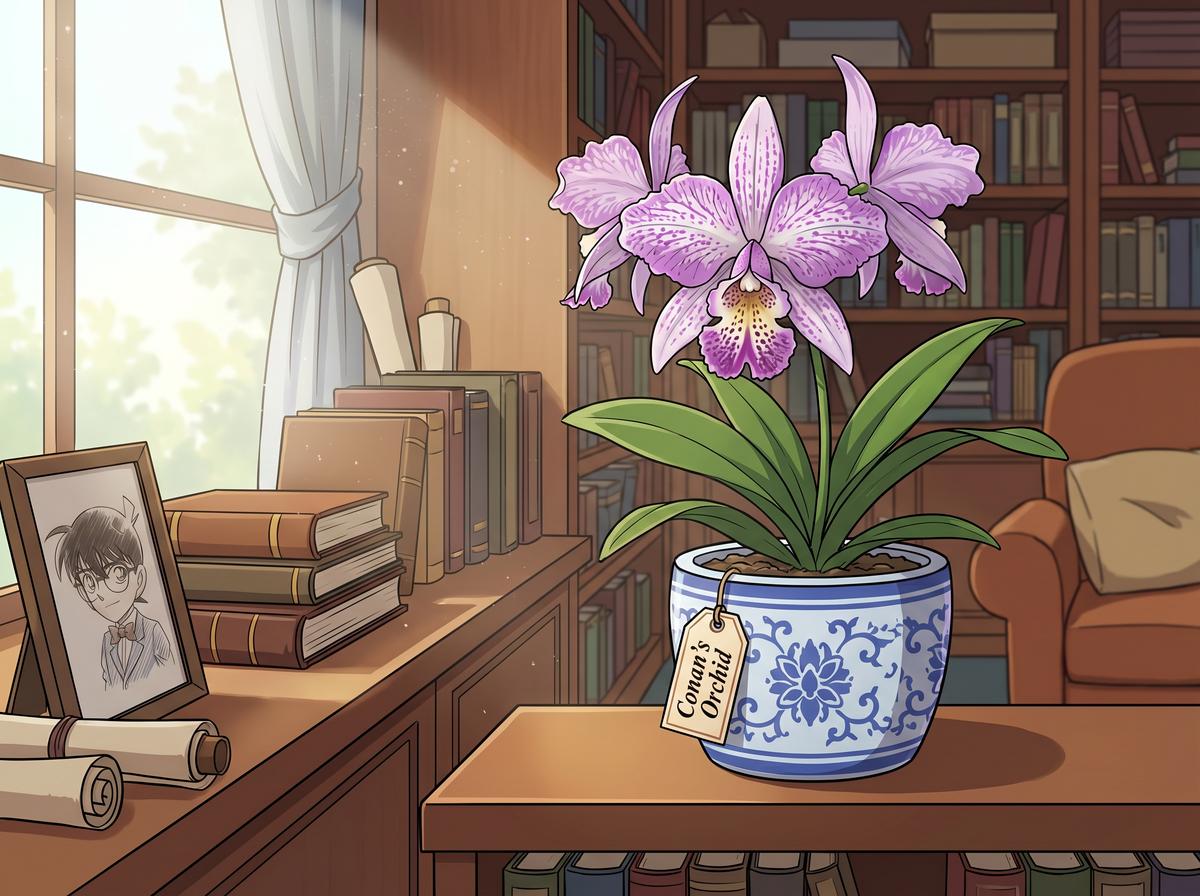 高清动漫植物视频-珍稀兰花测评